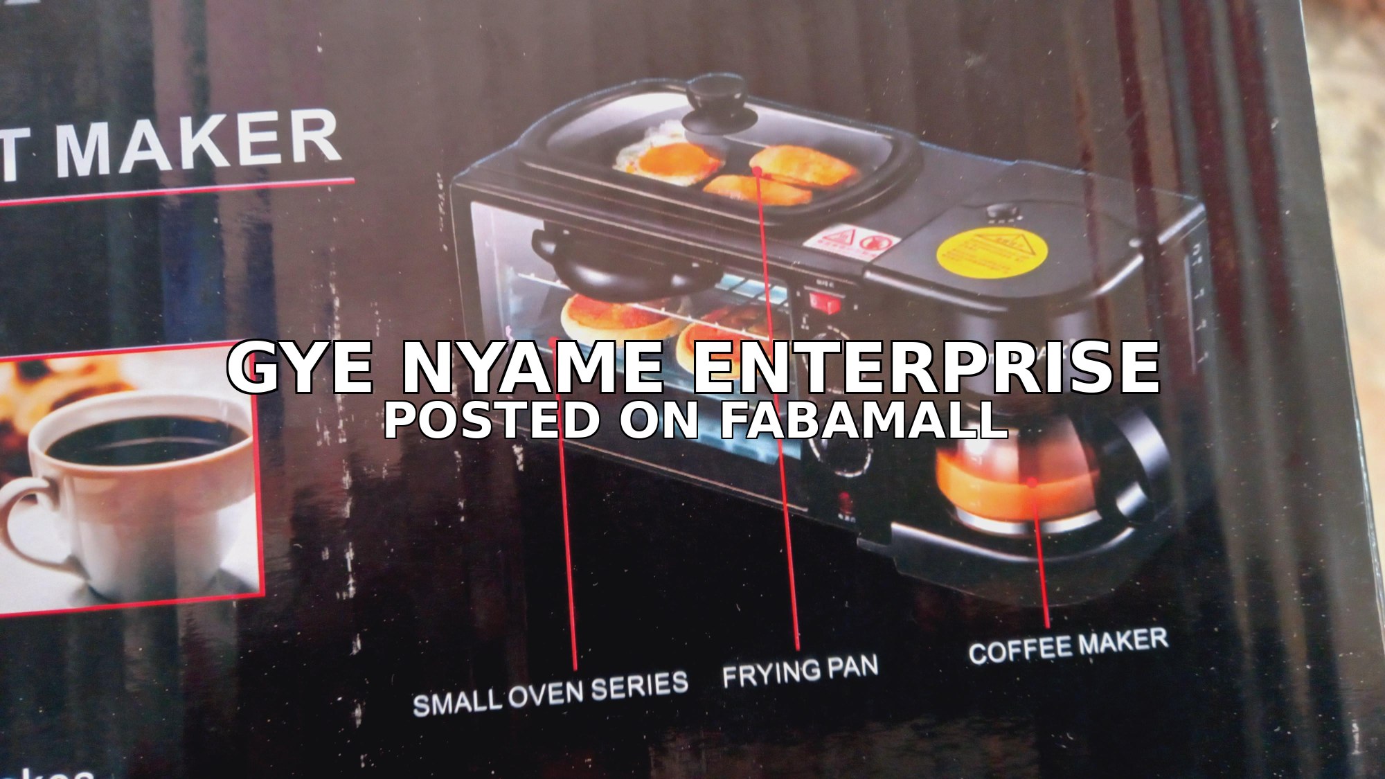3 in 1 Minmax Breakfast Maker Drobo Ghana — 1