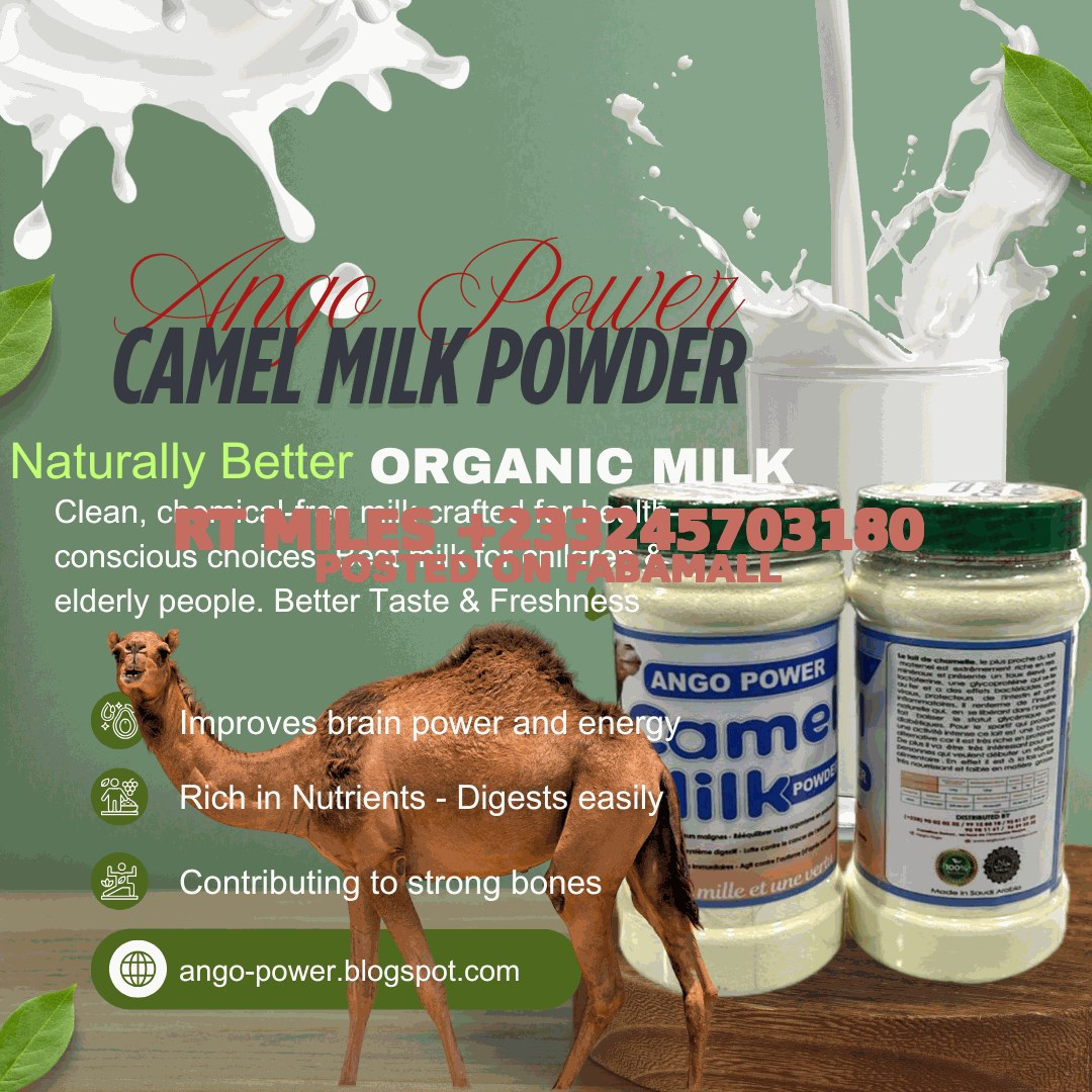 Ango Power Camel Milk Unlocks Your Inner Strength! — 1