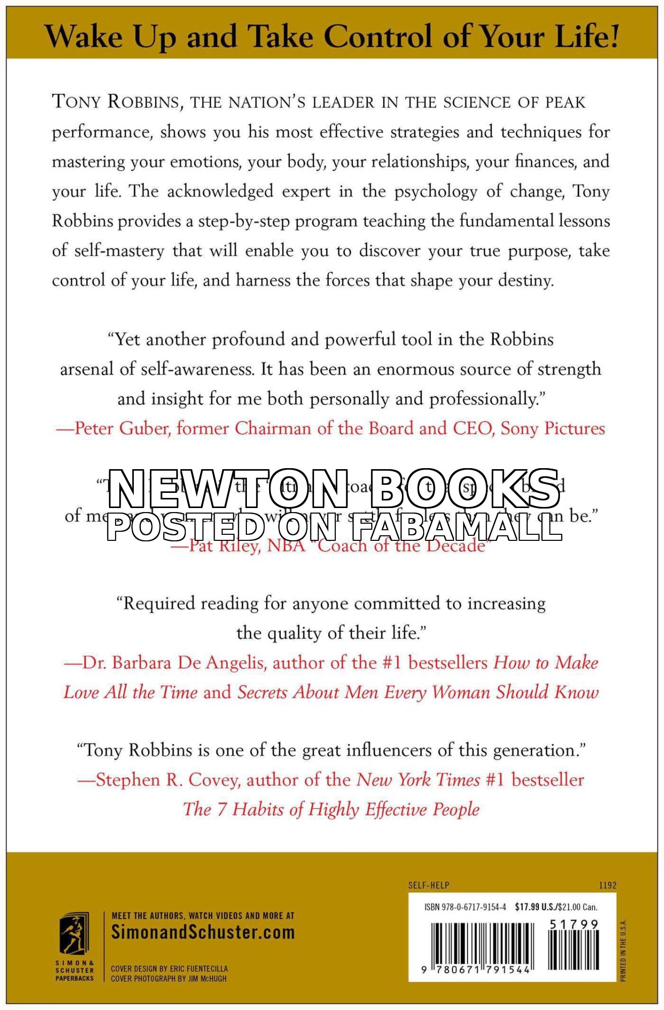 Awaken the Giant Within: How to Take Immediate Control of Your Mental, Emotional, Physical and Financial Destiny — 2
