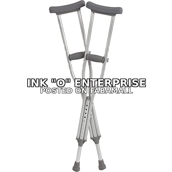 Axillary Walking Crutches in Ghana (armpit crutches) — 1