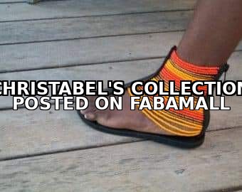 Beaded Sandals-Accra — 1