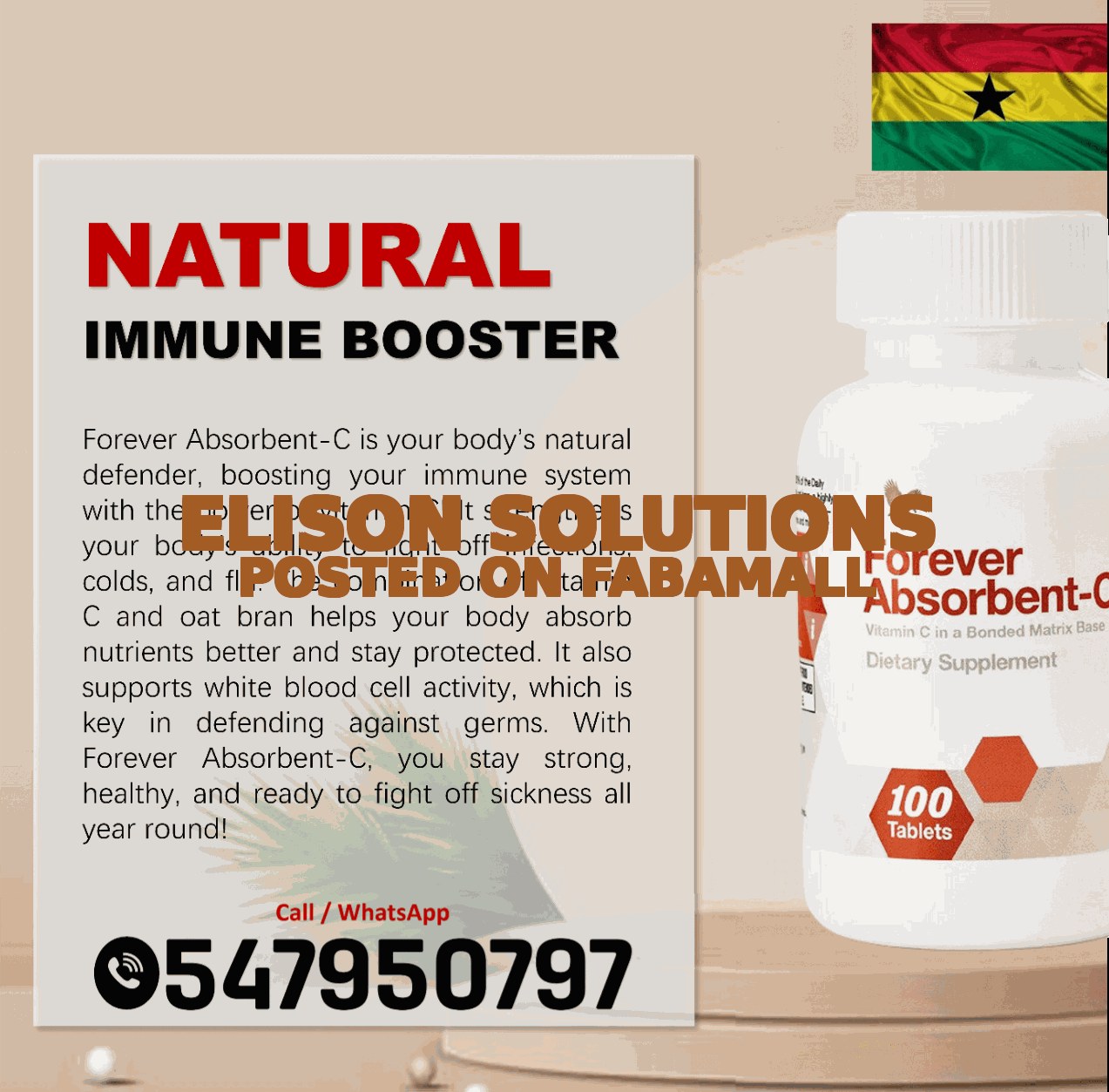 Buy Forever Absorbent-C in Ghana — 3