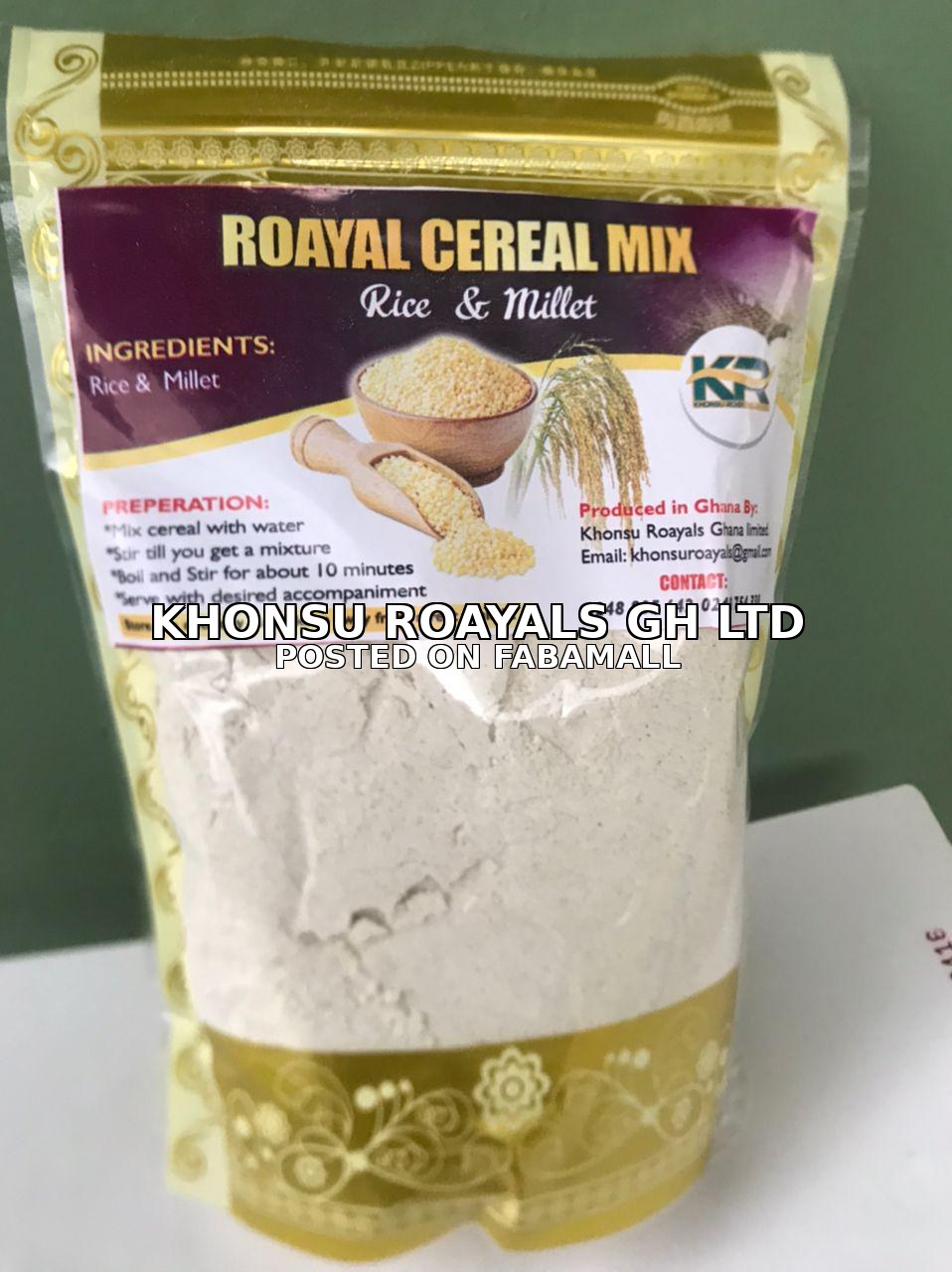 Cereal Production in Ghana — 1