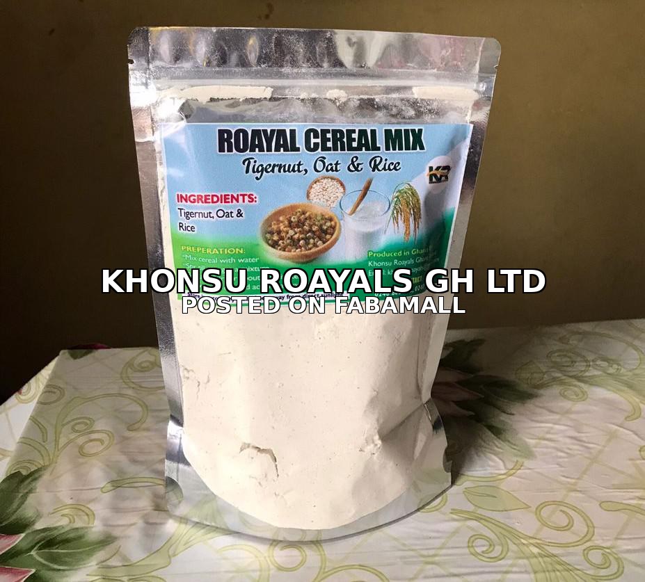 Cereal Production in Ghana — 4
