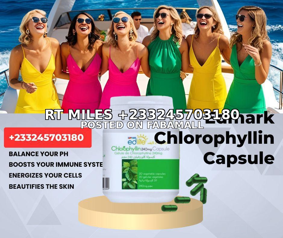 Chlorophyllin Capsule 240mg +233245703180 - Edmark Products in Ghana — 1