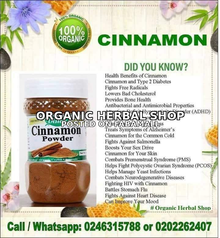 cinnamon powder — 2