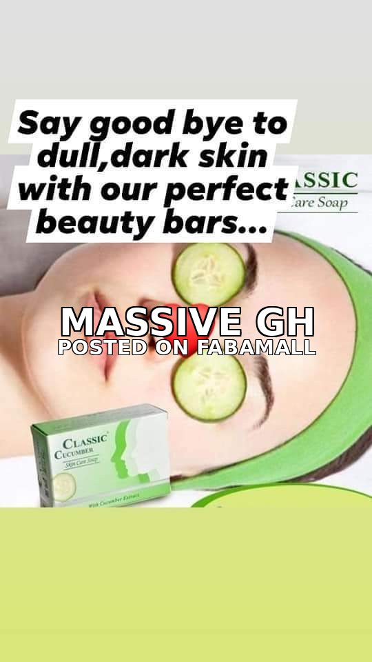 Classic cucumber soap in Accra Ghana — 1