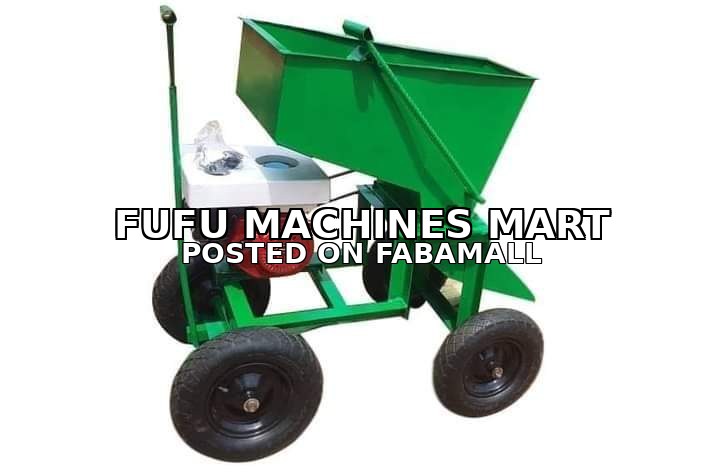 commercial cassava milling machine — 2