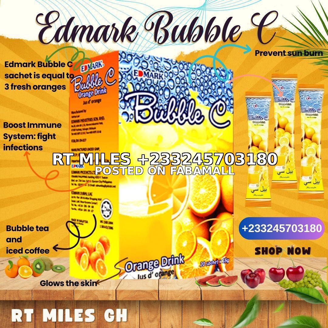 Edmark Bubble C +233245703180 Orange Juice in Ghana — 1