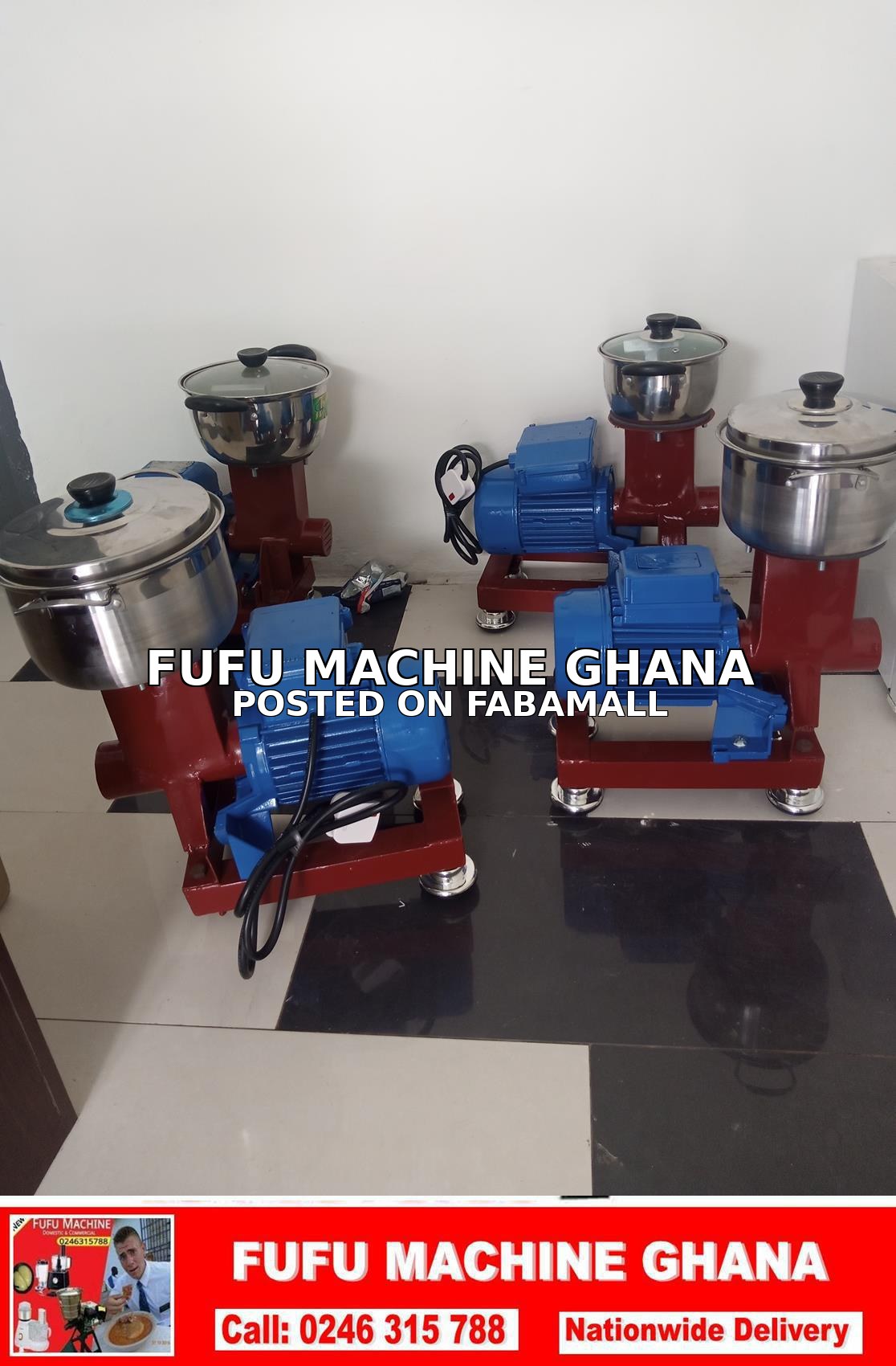 Electric Fufu Machine in Ghana — 1