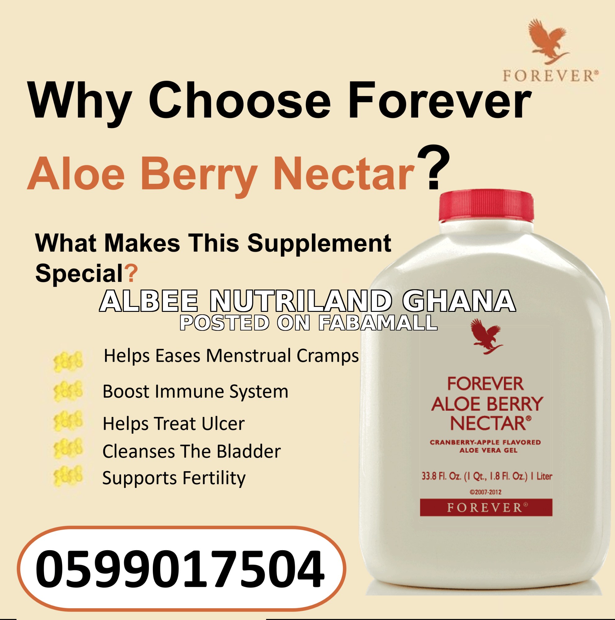 Forever Aloe Berry Nectar In Ghana — 2