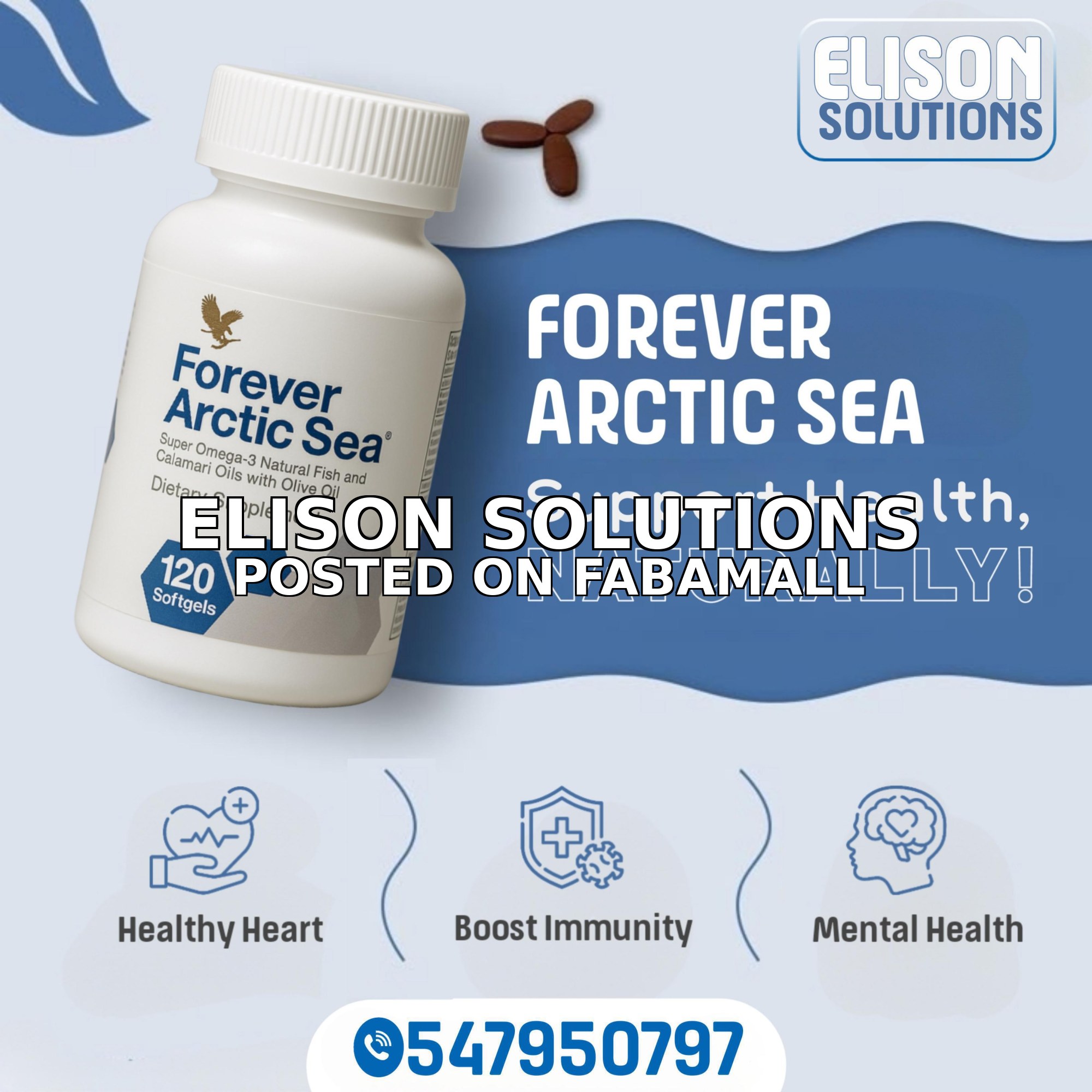 Forever Arctic Sea omega blend stocked in Tamale — 1