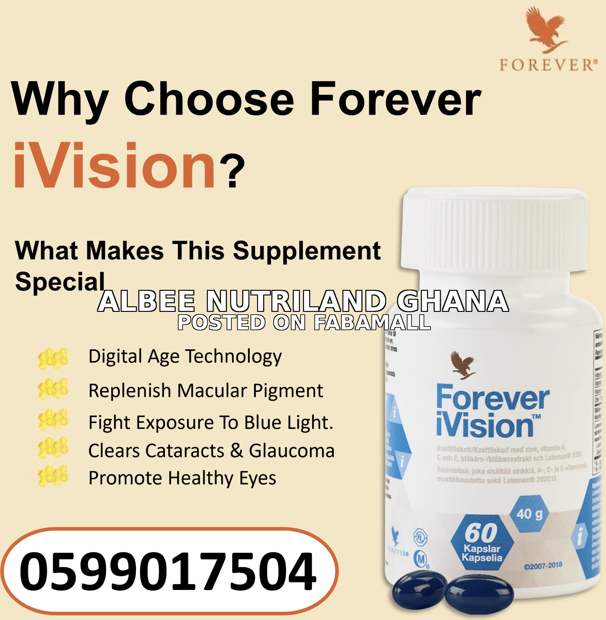 Forever Ivision Capsules In Ghana — 2