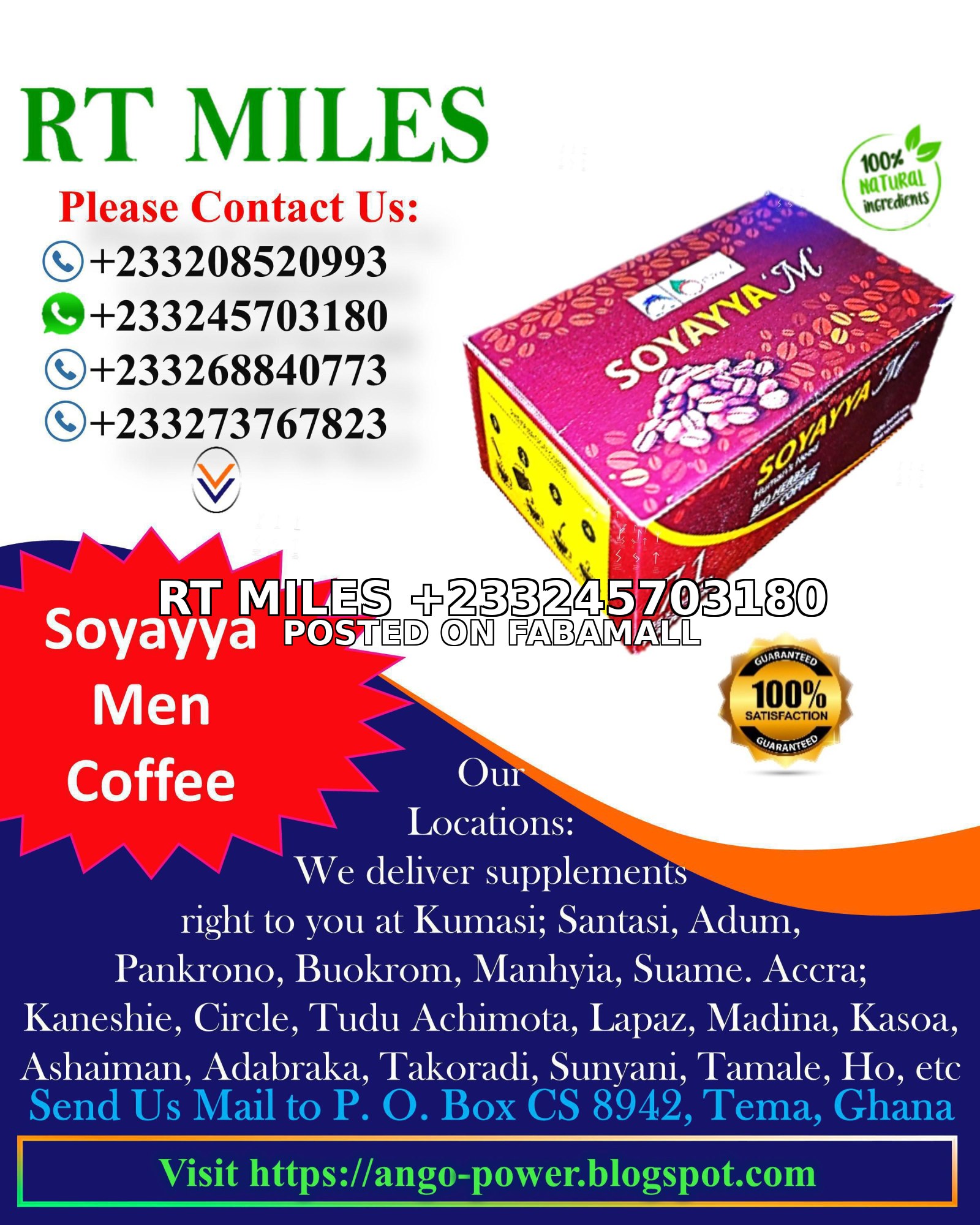 Fuel Your Stamina: How Soyayya Men Coffee Enhances Performance — 1