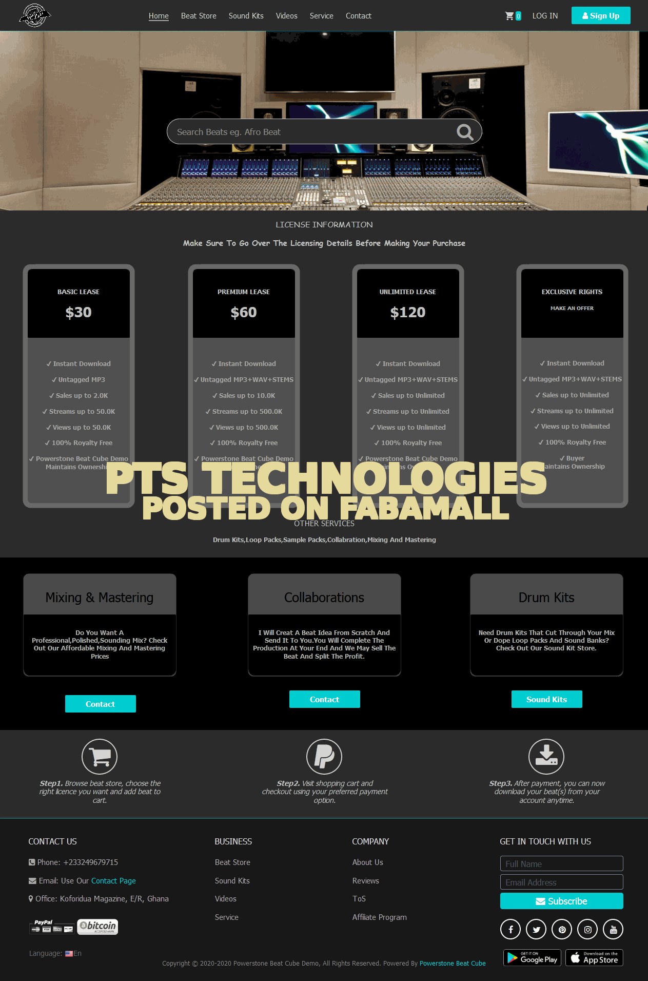 Get Your Beat Selling Website Now — 2
