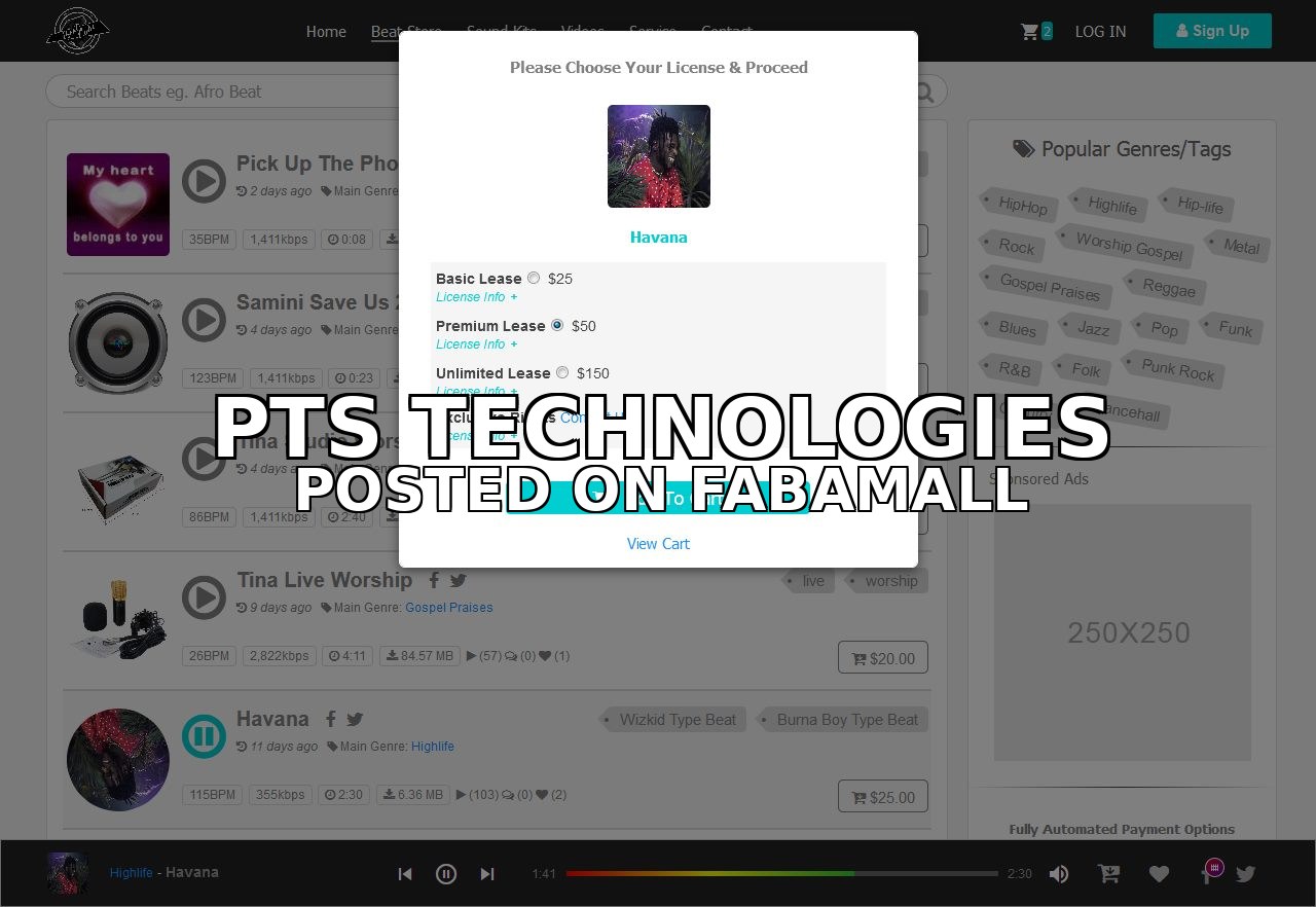 Get Your Beat Selling Website Now — 6