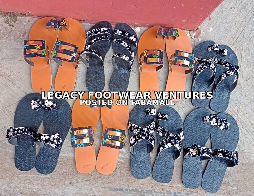 Ghana Made Ladies slippers — 1
