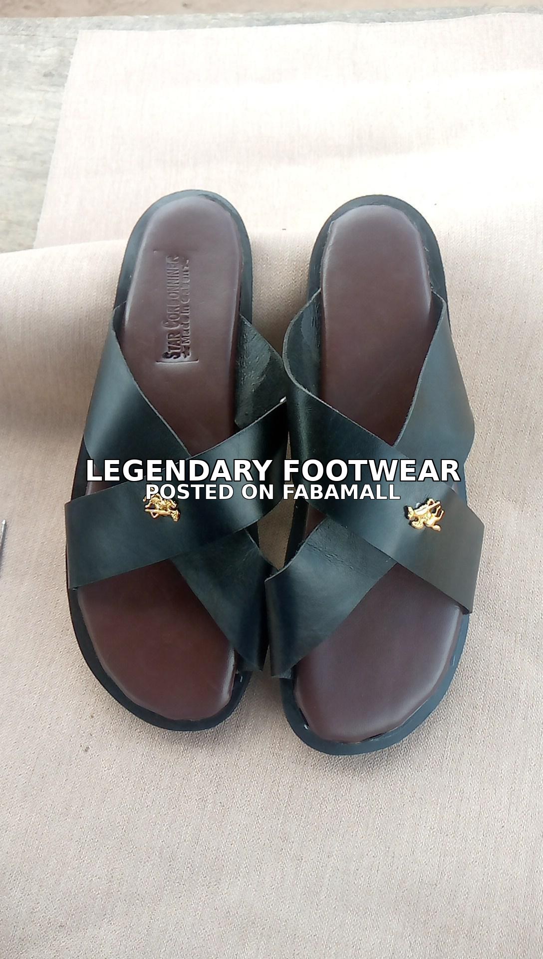 Ghana made men slippers — 1