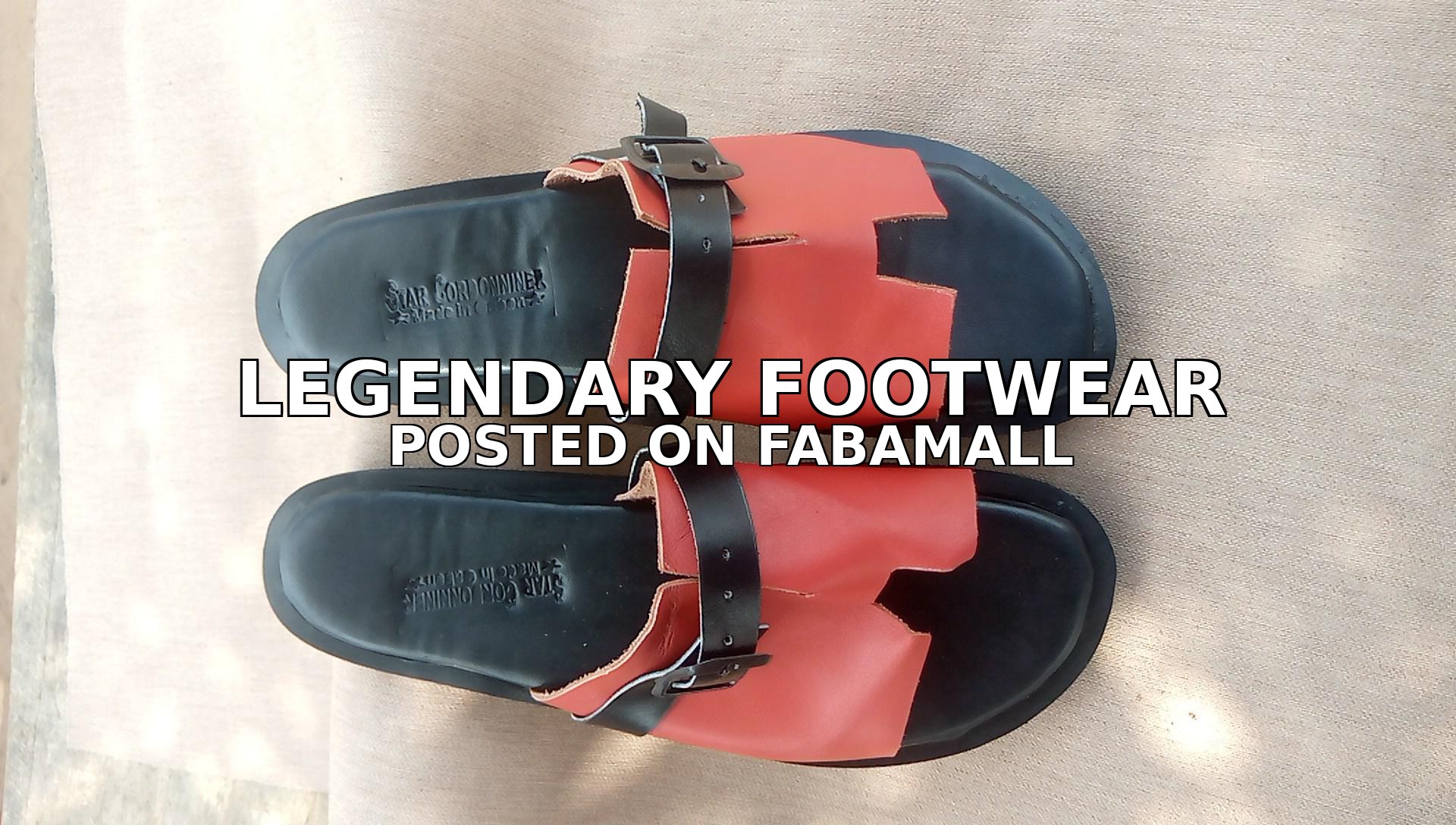 Ghana made men slippers — 2