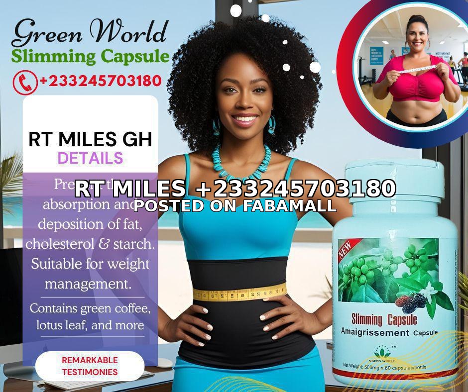 Green World Slimming Capsule - Effective - Great Testimonies — 1