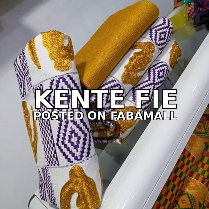 Gye Nyame Original African Kente — 1