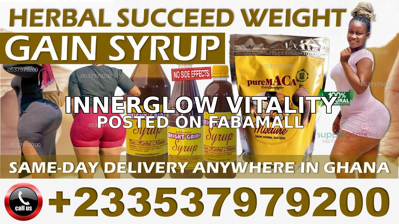 Herbal Succeed Weight Gain Syrup 1ltr in Ghana – ✅ 100% Natural — 1
