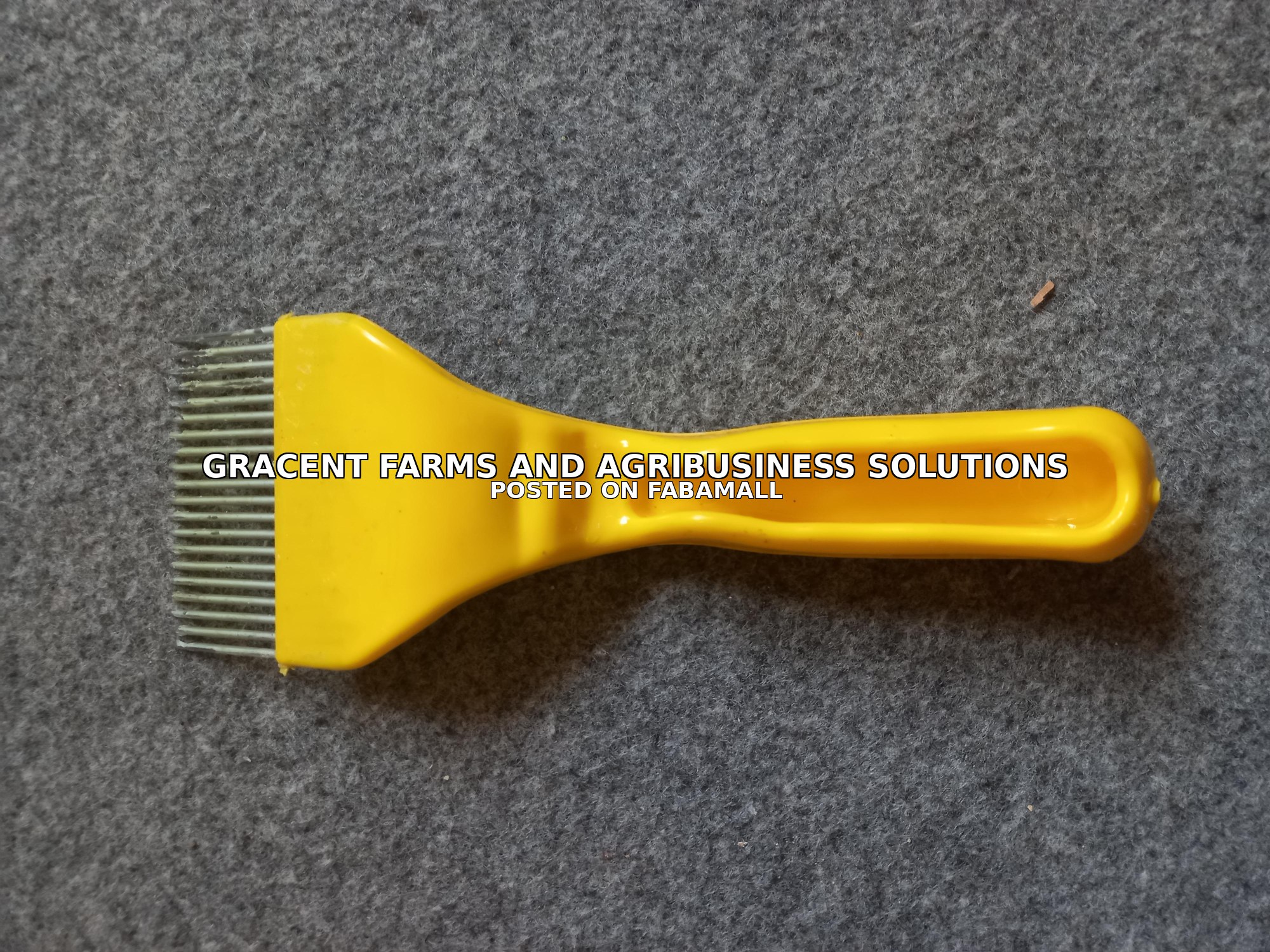 Honeycomb uncapping brush in Ghana — 1