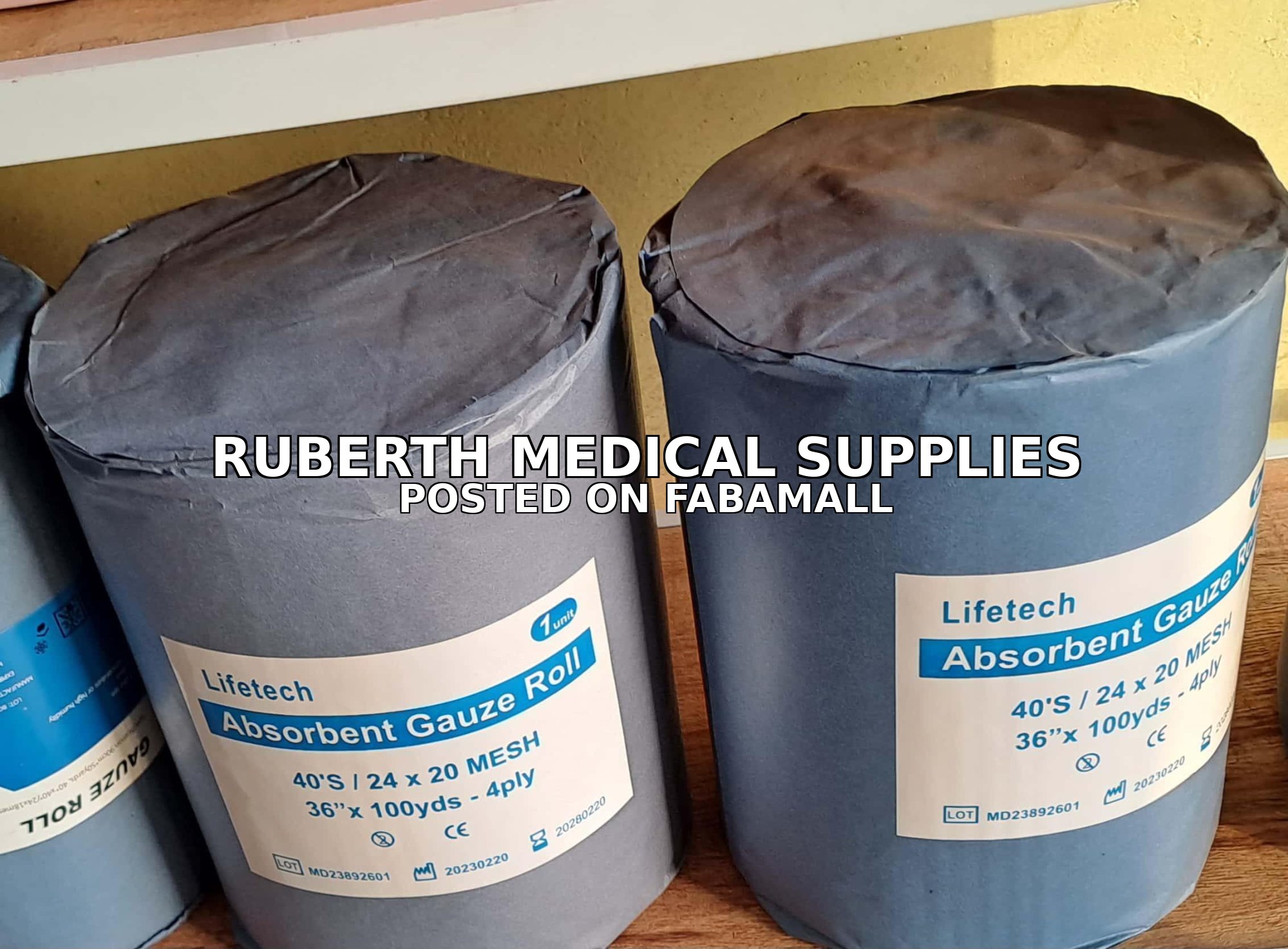 Lifetech Absorbant Gauze Roll in Ghana — 1