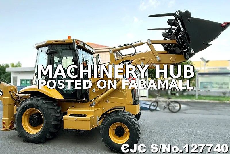 Massive 3CX Side Shift Backhoe Loader — 2