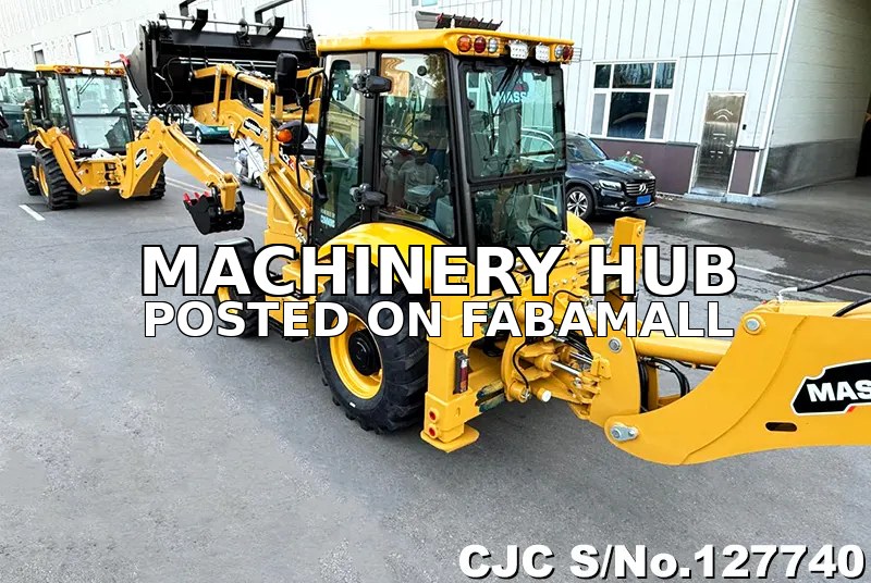 Massive 3CX Side Shift Backhoe Loader — 3