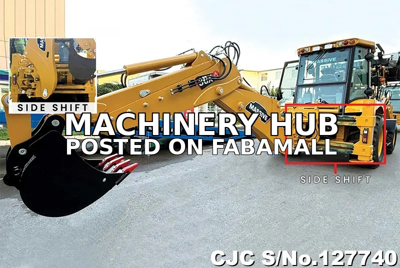 Massive 3CX Side Shift Backhoe Loader — 1