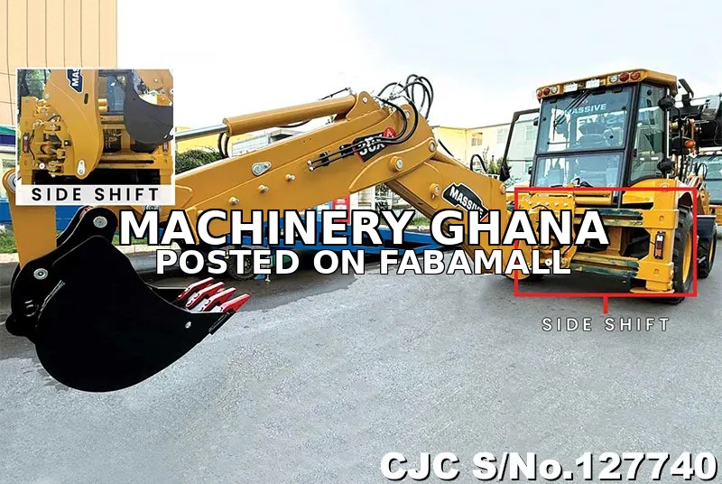 Massive 3CX Side Shift Backhoe Loaders for Sale in Ghana — 3