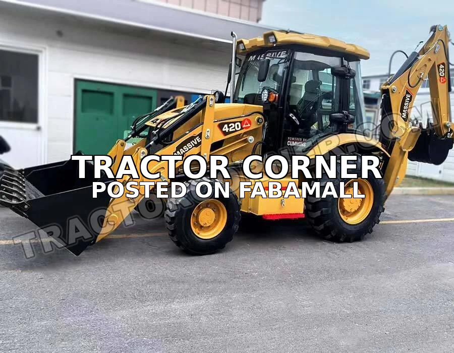 Massive 420 Backhoe Loader for Sale — 1