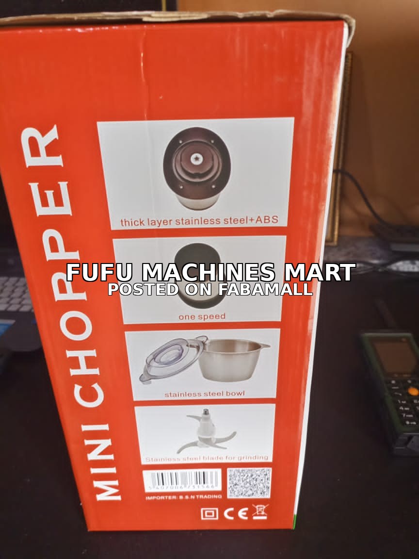 Mini Chopper Fufu Machine — 1