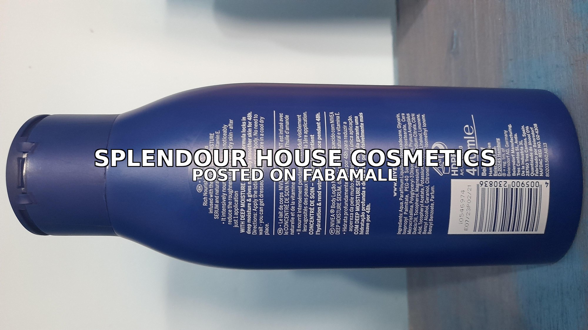 Nivea body lotion in Drobo, Ghana — 1