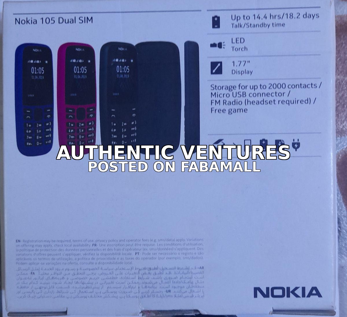 Nokia 105 Yam phone in Drobo Ghana — 5