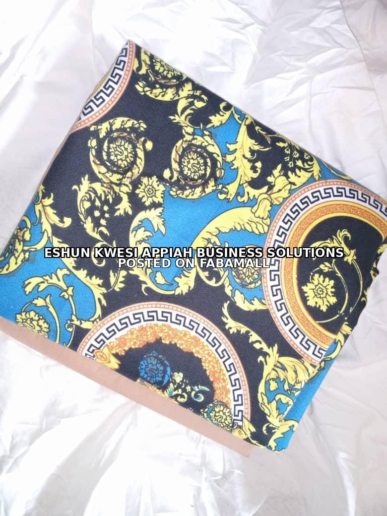 PLAIN AND PATTERN FABRIC - 4 YARDS — 11