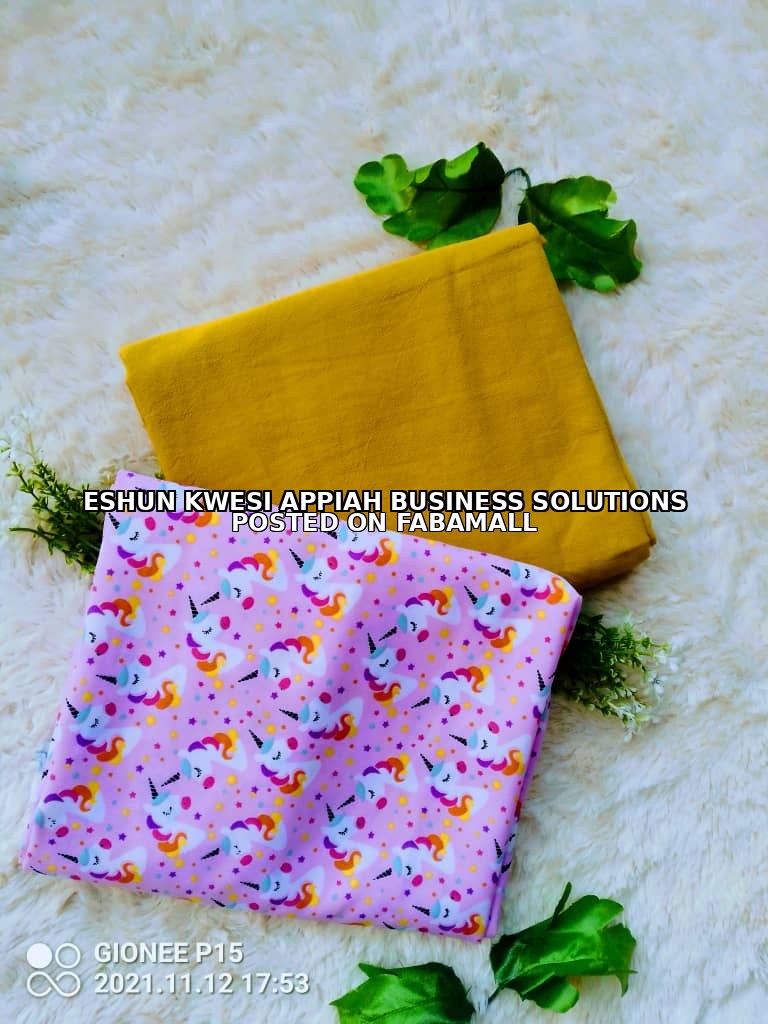 PLAIN AND PATTERN FABRIC - 4 YARDS — 21