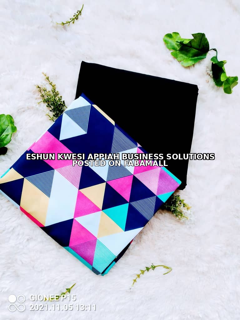PLAIN AND PATTERN FABRIC - 4 YARDS — 22