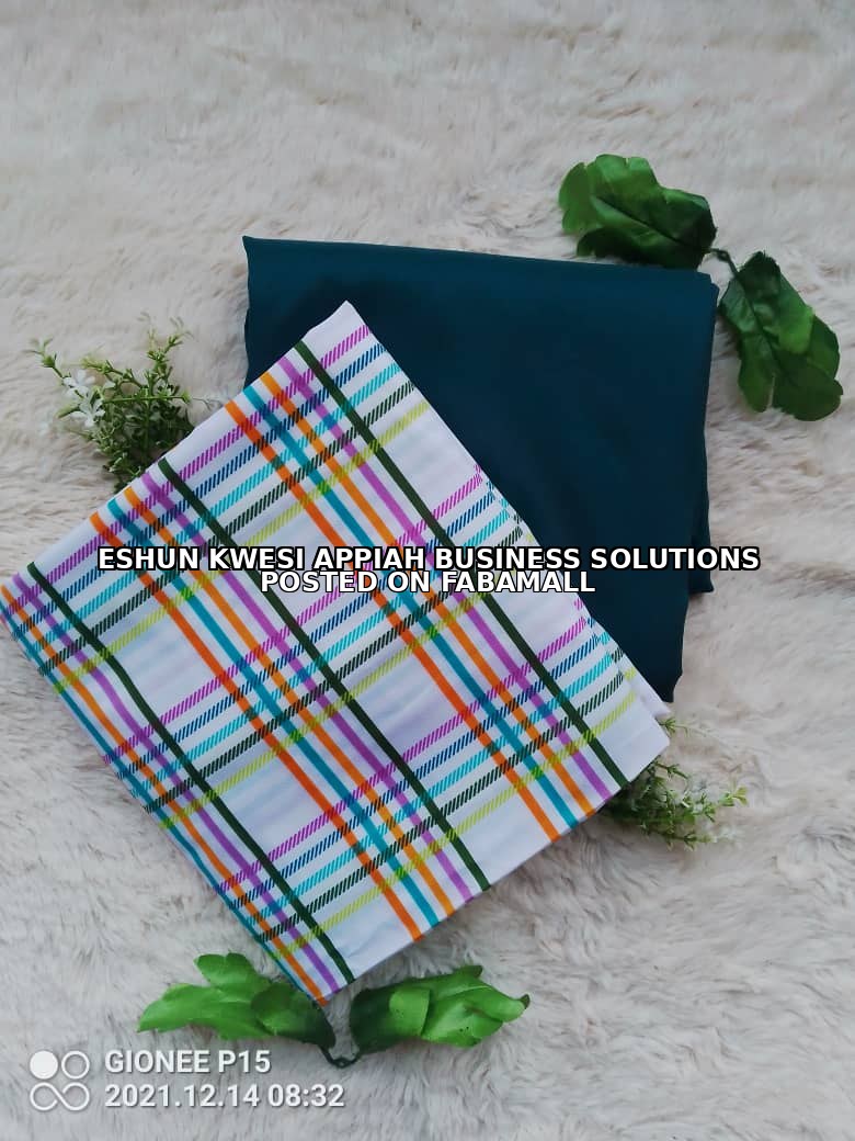 PLAIN AND PATTERN FABRIC - 4 YARDS — 24