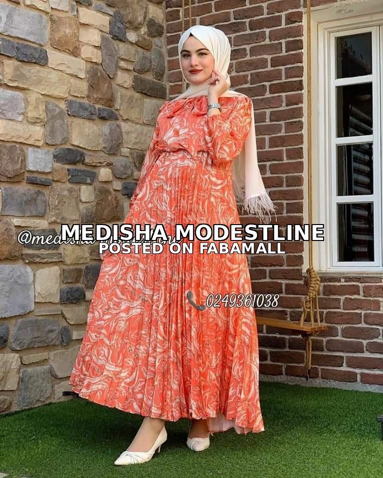 Pleated Long dress 👗 — 2