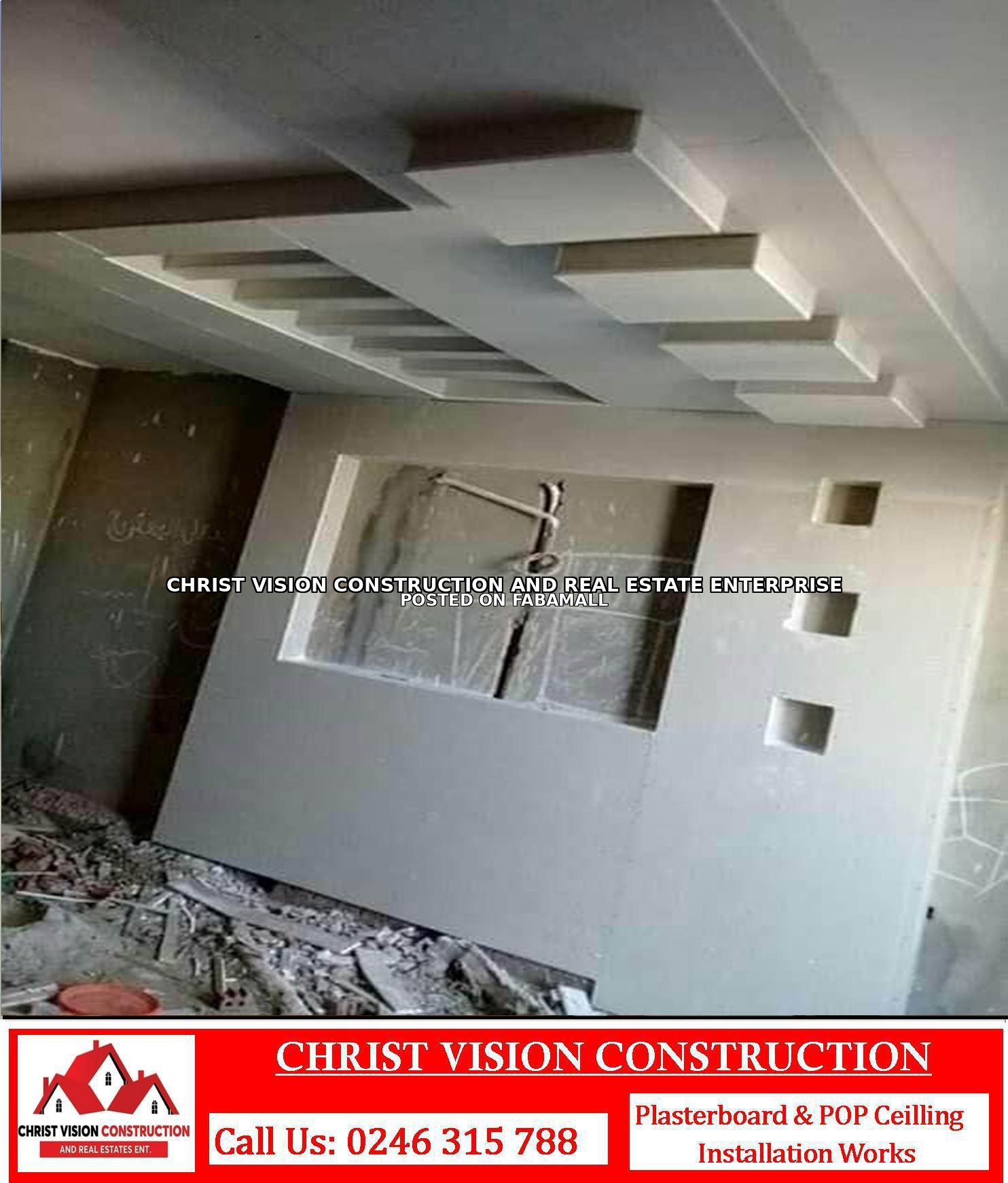 pop tv stand installation works — 5