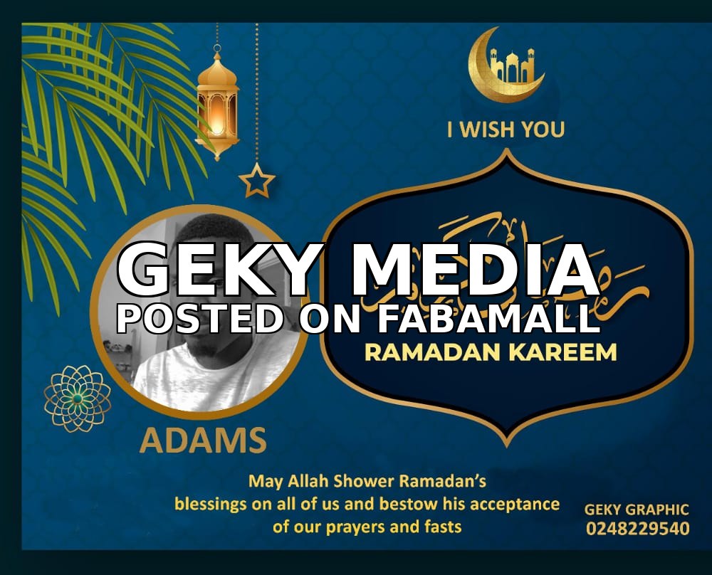Ramadan Flyer — 2