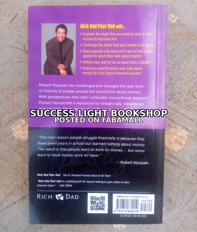 Rich Dad Poor Dad book by Robert Kiyosaki Sunyani Ghana — 1