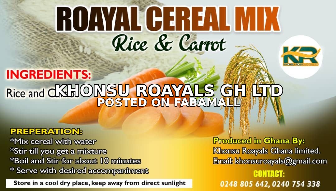 Roayal Cereal Baby Food for sale in Ghana — 1