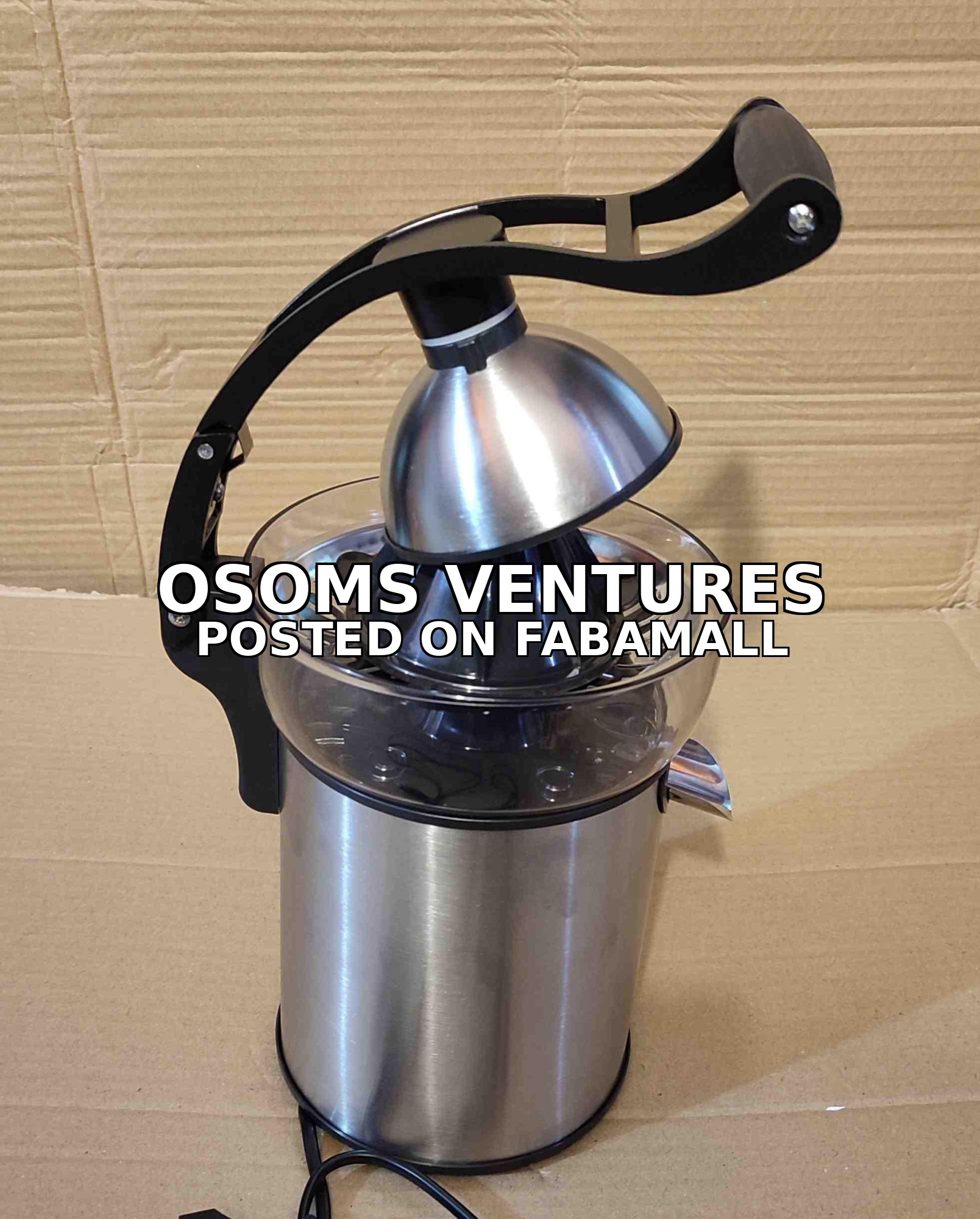 Silver Crest Citrus Juicer in Ghana — 6