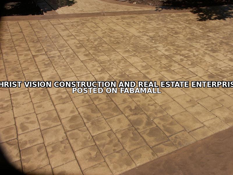 Stamped Concrete Flooring Service in Ghana — 2