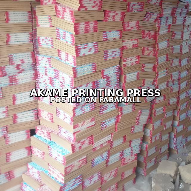 Students notebook production Sunyani Ghana — 1