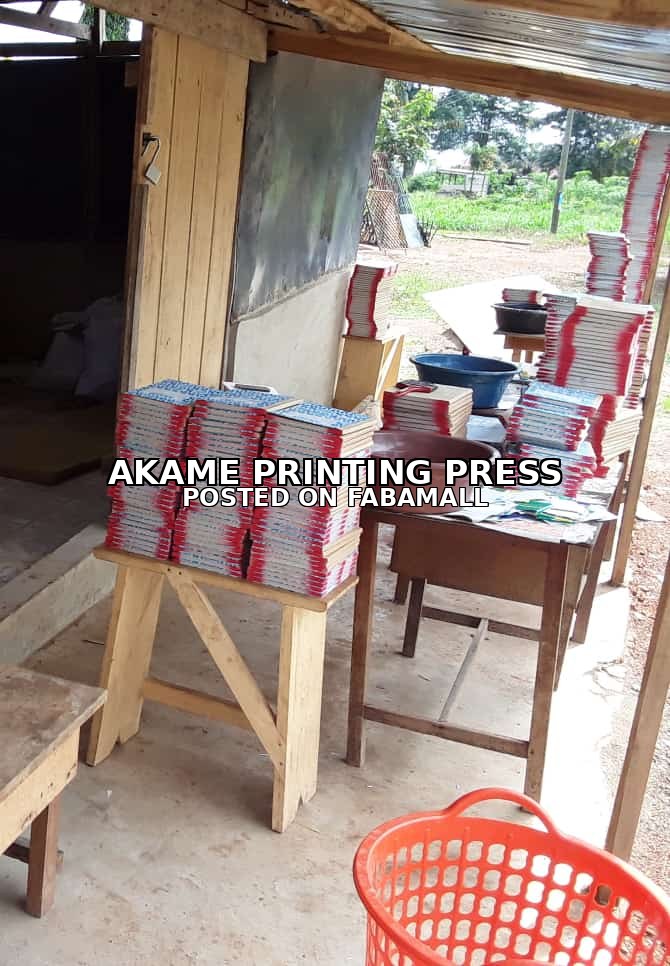 Students notebook production wholesale and retail Sunyani, Ghana — 1