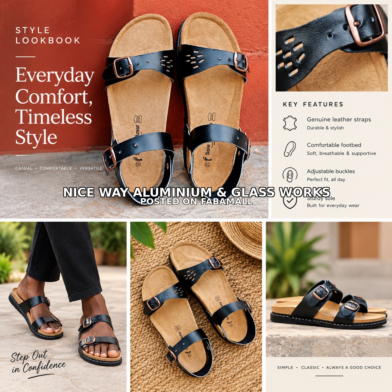 Style look book photo design for footwear — 2